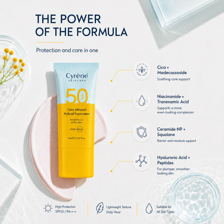 Cica Mineral Hybrid Sunscreen